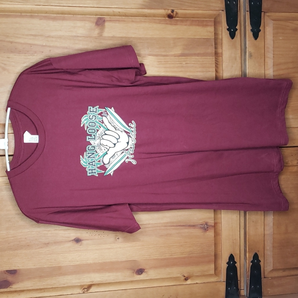 Hang Loose Shaka Hawaii T-Shirt Top